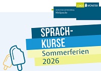 Cover Programmheft MitSprache, Text und 2 Eis am Stiel
