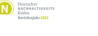 hellgrünes Logo des Deutschen Nachhaltigkeits-Kodex