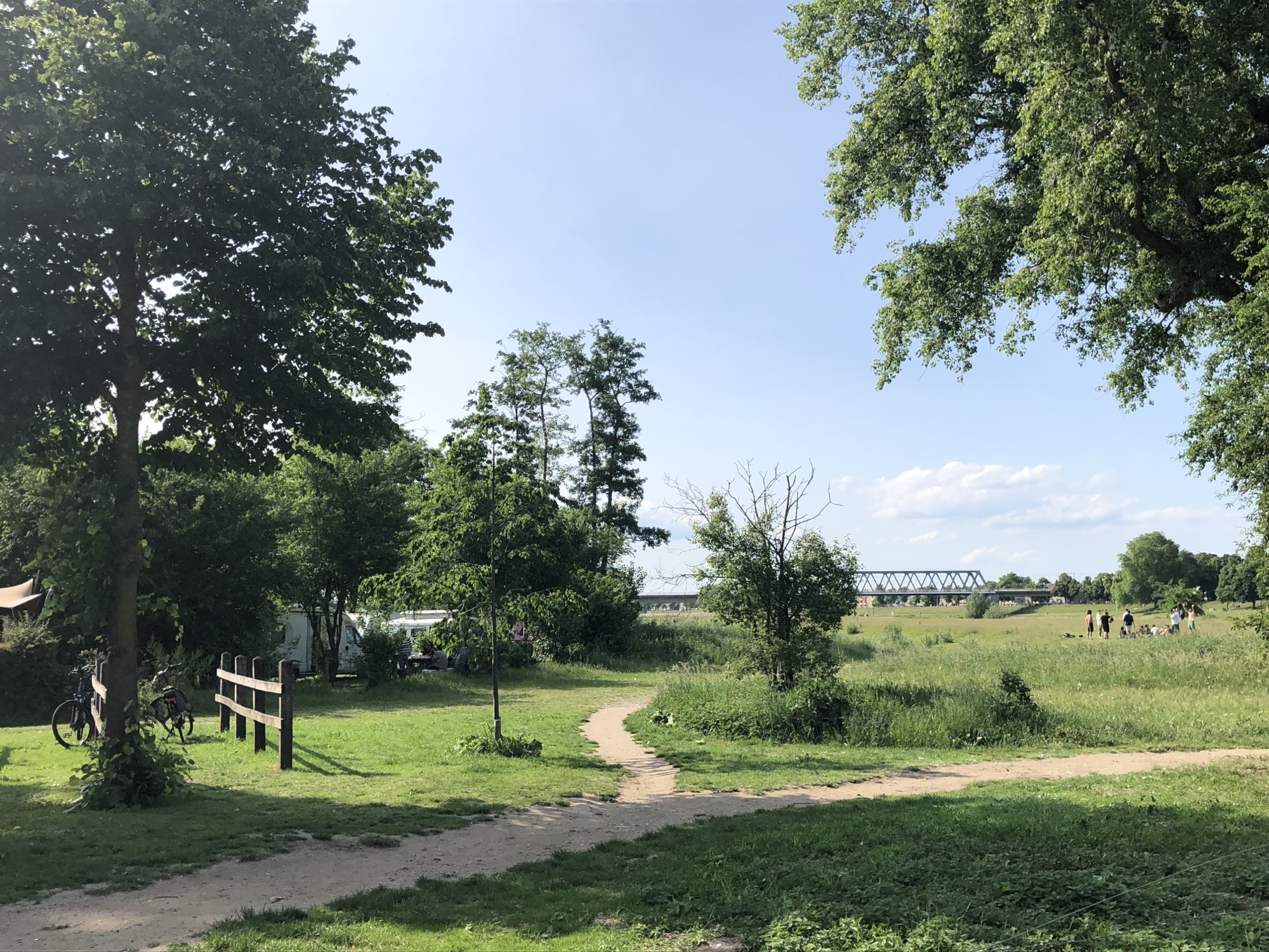 Naturszenerie im Frühling