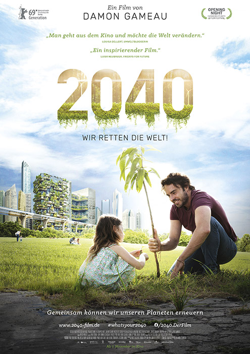 Filmplakat "2040 – Wir retten die Welt"