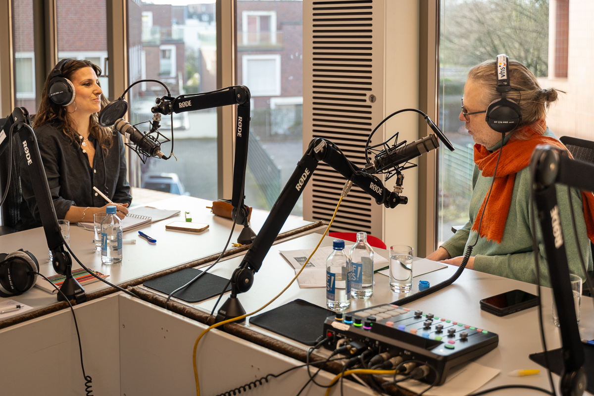 Niki Dilka und Georg Schaaf im Gespräch