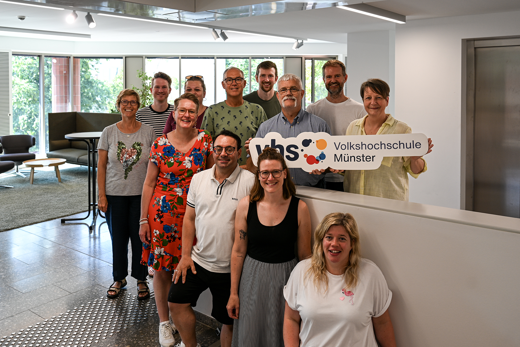 Gruppenbild der Mitarbeitenden