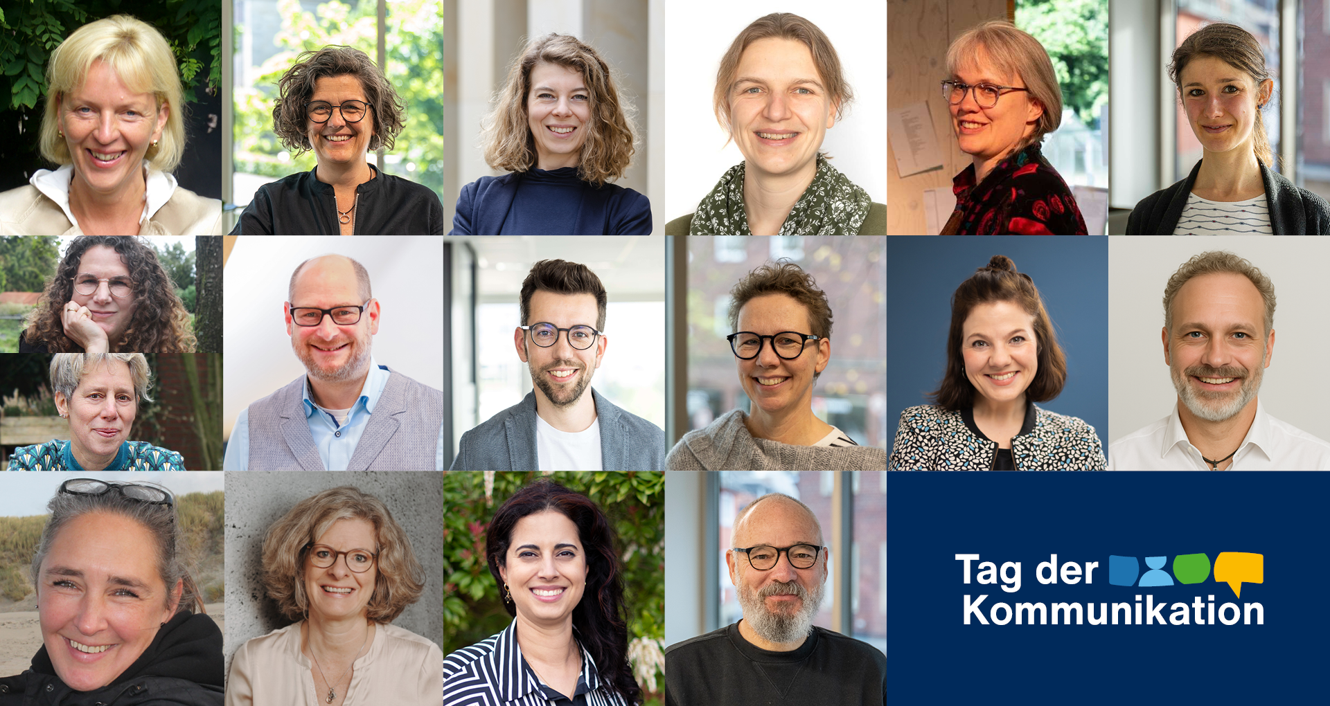 Alle Referent*innen des Tags der Kommuikation der vhs Münster