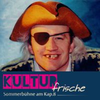 Pirat mit Augenklappe und Hut