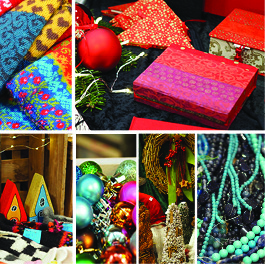 Collage von Kreativmarktangeboten