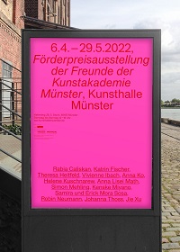 Plakat Förderpreisausstellung