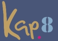 Schriftzug "Kap.8" als Logo