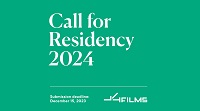 Logo mit Schriftzug Call for Residency 2024