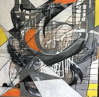 Abstrakte Kunst von Künstlerin Monika Sebastian