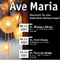Plakatabbildung zum Weihnachtskonzert von legato m