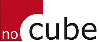 Nocube logo Logo vom Atelierraum "no cube"