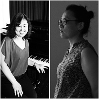 Portraits der Pianistin Chizuru Amakawa und der Bildenden Künstlerin Satomi Edo