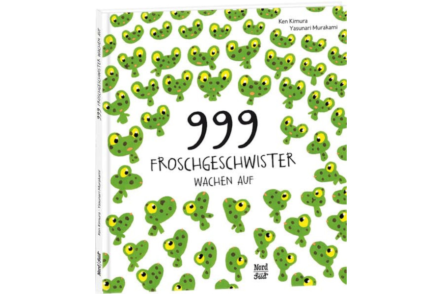 Bilderbuchcover 999 Froschgeschwister wachen auf