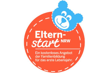 Offizielles Logo Elternstart NRW.