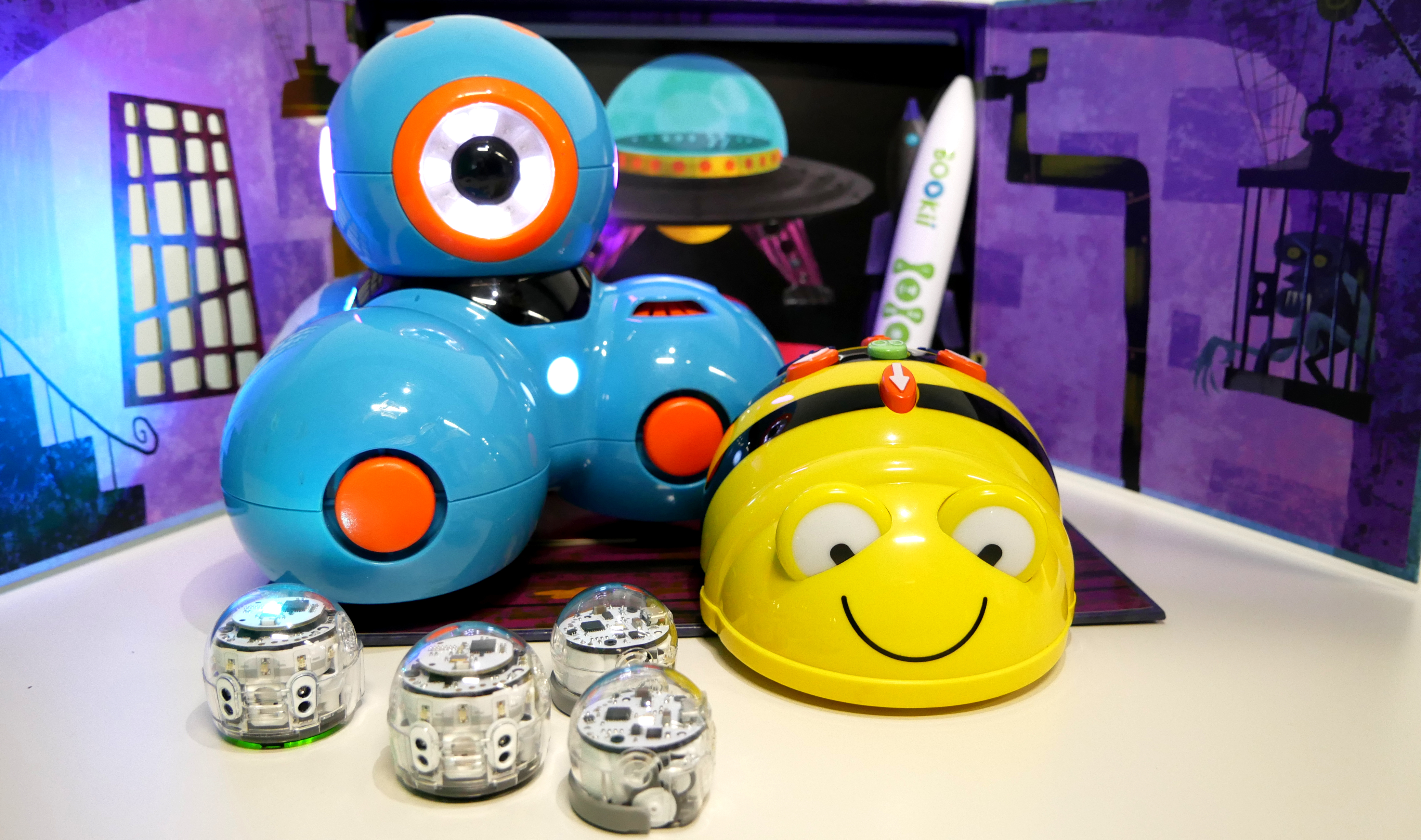 Kleine Roboter aus der MakeIT-Tasche