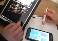Ansicht des Escape Game auf Tablet und Smartphone Ansicht des Escape Game auf Tablet und Smartphone