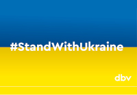 Grafik vom Deutschen Bibliotheksverband: #StandWithUkraine