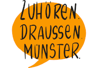 Logo Zuhören.Draussen.Münster Logo Zuhören.Draussen.Münster