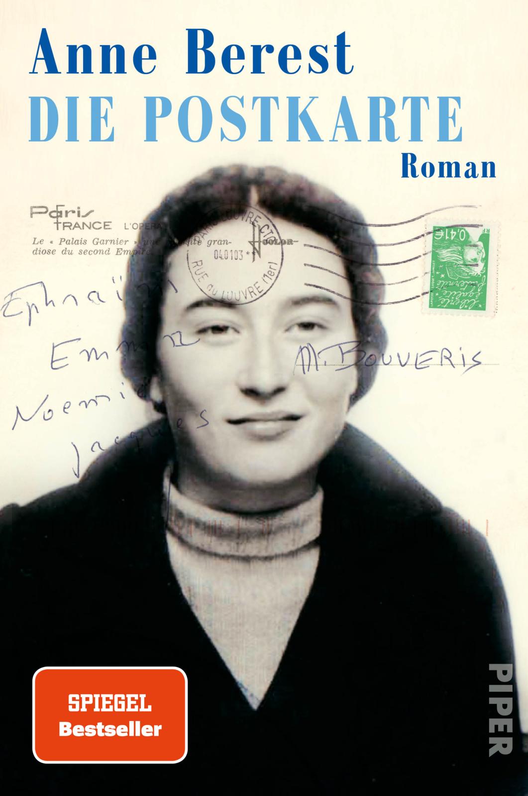 Buchcover Anne Berest, Die Postkarte