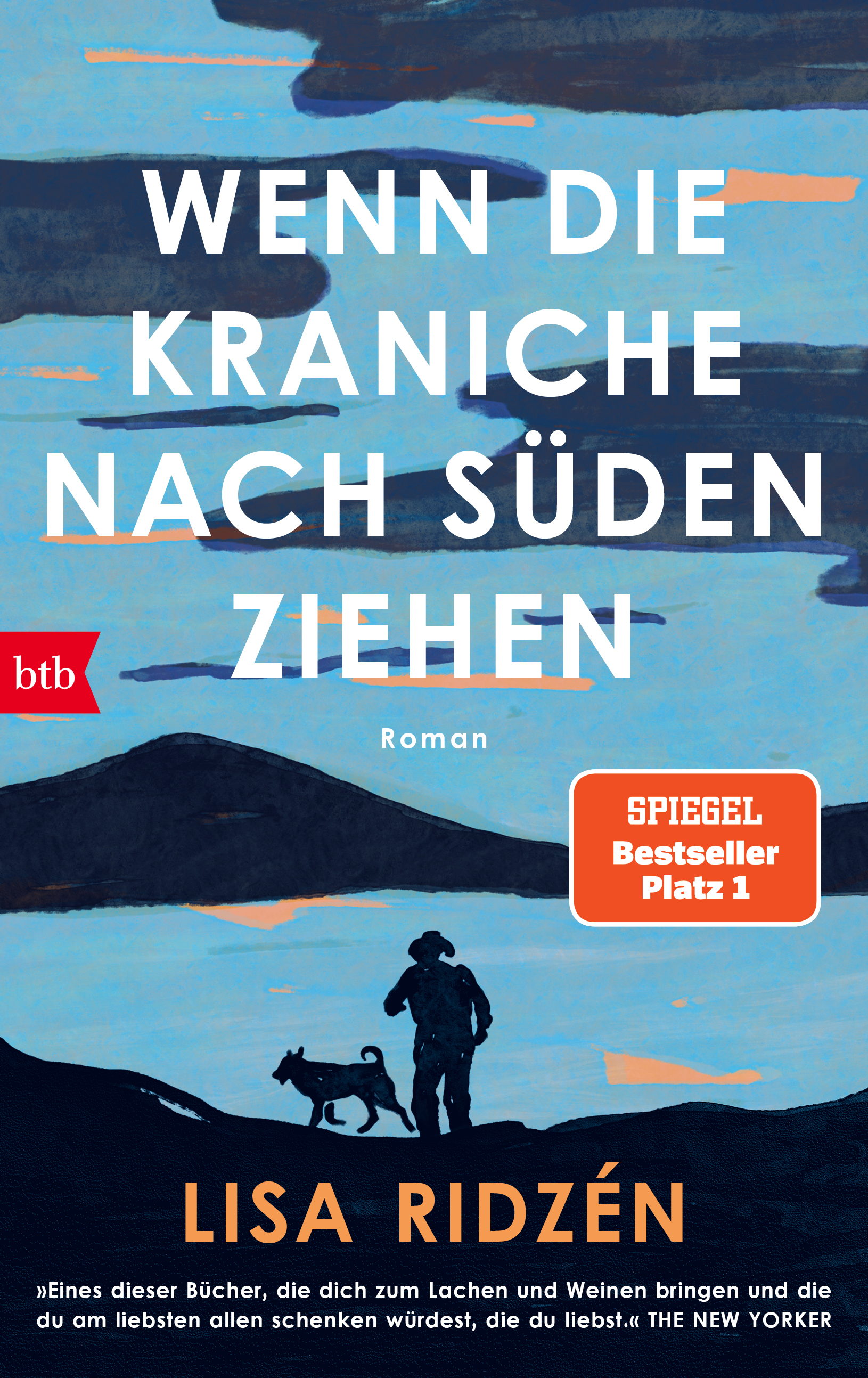 Buchcover Lisa Ridzén, Wenn die Kraniche nach Süden ziehen