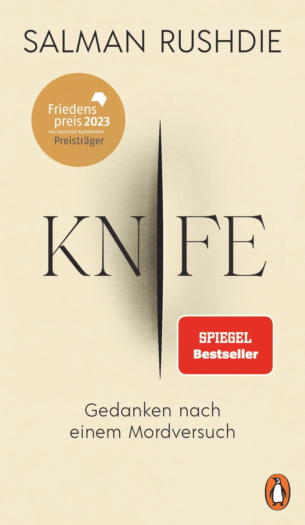 Buchcover Salman Rushdie, Knife