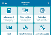 App Gut versorgt in Screenshot der App 'Gut versorgt in'