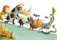 Bild aus dem Bilderbuch Karneval im Zoo Bild aus dem Bilderbuch Karneval im Zoo