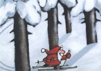 Ausschnitt aus dem Buch Der kleine Weihnachtsmann geht in die Stadt Ausschnitt aus dem Buch Der kleine Weihnachtsmann geht in die Stadt