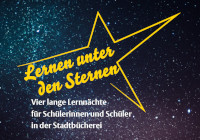 Grafik Lernen unter den Sternen Grafik Lernen unter den Sternen