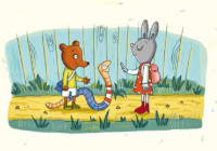 Ausschnitt aus dem Buch Unsere unglaubliche Reise in den Kindergarten Ausschnitt aus dem Buch Unsere unglaubliche Reise in den Kindergarten
