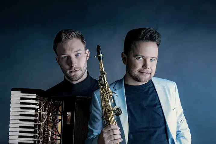 Duo Aliada Michał Knot (Saxophon), Bogdan Laketić (Akkordeon) 