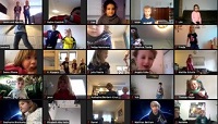 Musikalische Früherziehung am Bildschirm Foto