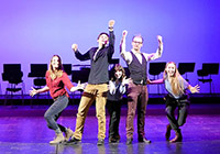 Das TheaterJugendOrchester bei einer Probe