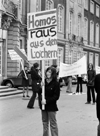 Foto von Anne Henscheid auf der Demonstration