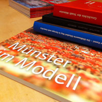 Foto des Kataloges mit dem Titel "Münster im Modell"