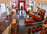 Blick ins Foyer des Museums