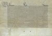 Bild einer Kaiserurkunde aus dem Jahr 1561