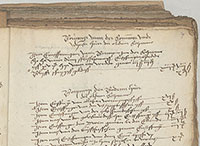Foto mit einer Kämmerei-Rechnung von 1580