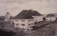 Ansicht der Feuerwehrschule in Münster von 1936