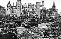 Fotos von der Besetzung Münsters im Jahr 1945