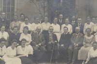Gruppenfoto des Instituts für Geographie 1921