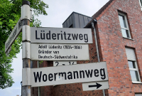 Foto der beiden Straßenschilder in Gremmendorf