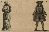 Zeitgenössische Zeichnung von Catharina Linck aka Anastasius Rosenstengel