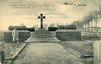 Nagelungskreuz am Horstmarer Landweg bei Haus Spital, 1915