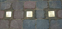 Stolpersteine für Opfer der "Heilanstalt"