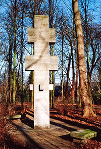 Lothringer Kreuz - Ehrenmal eines Artillerie-Regiments