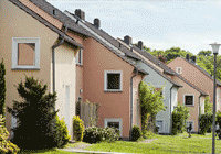 Reihenhäuser der BImA Foto