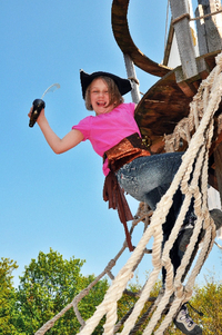 Eine Piratin Bild