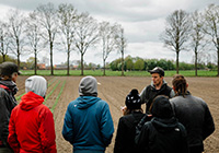 Besuch eines bioveganen Bauernhofs in den Niederlanden 2018.
