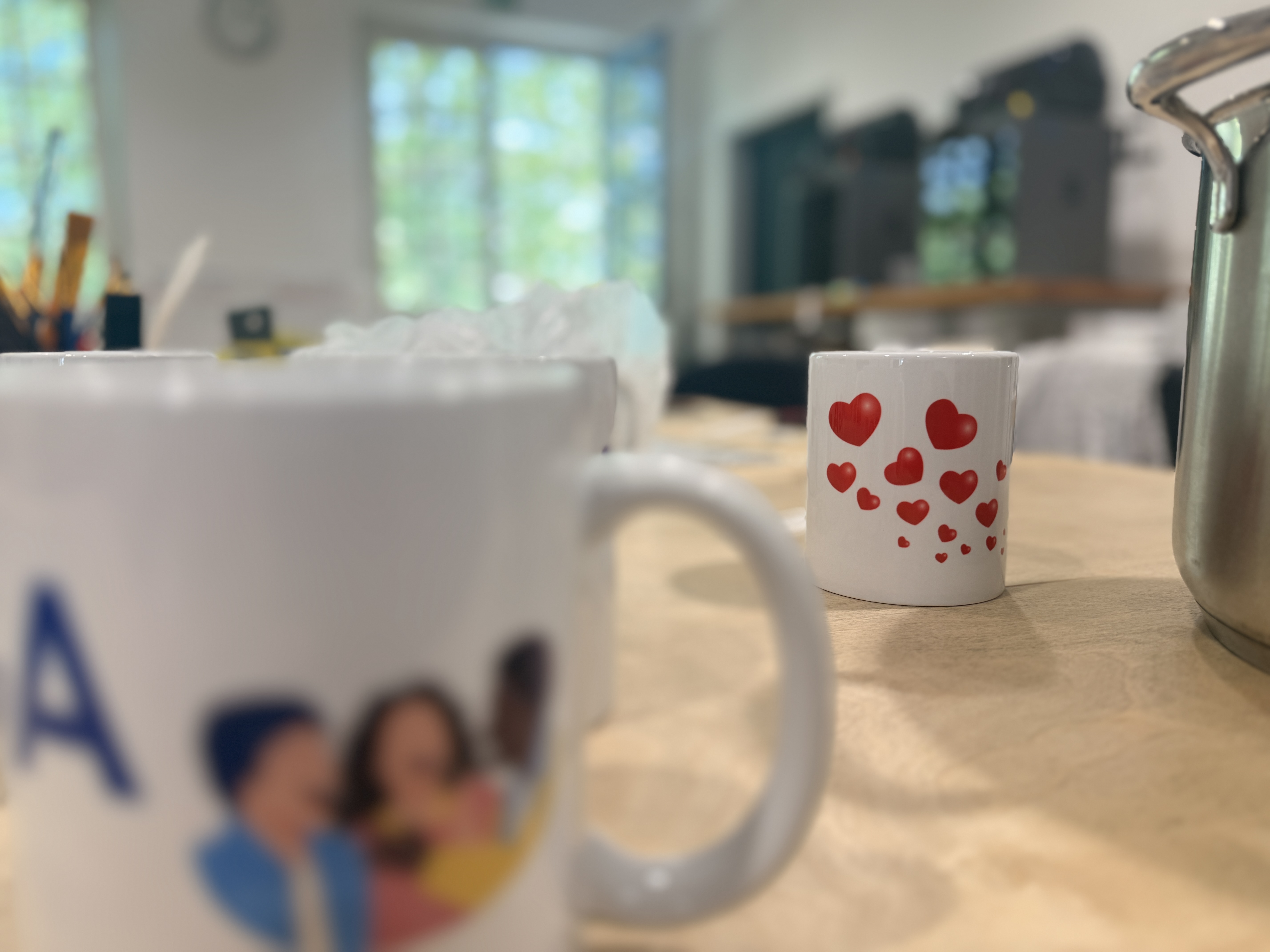 Bedruckte Tassen und 3D-Drucker